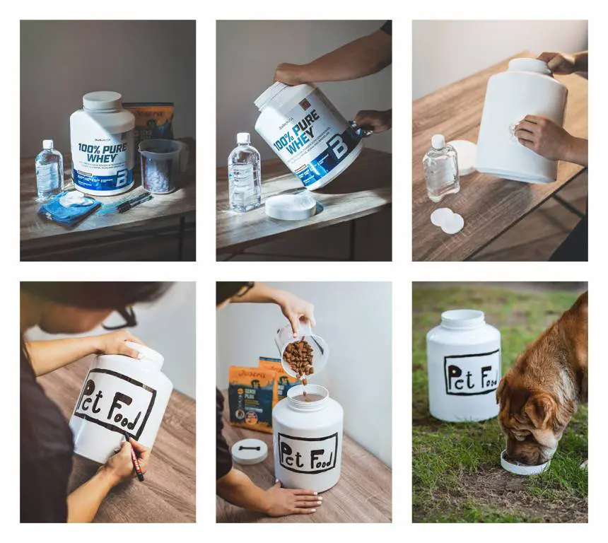  Przechowuj produkty suszone / karmę dla zwierząt