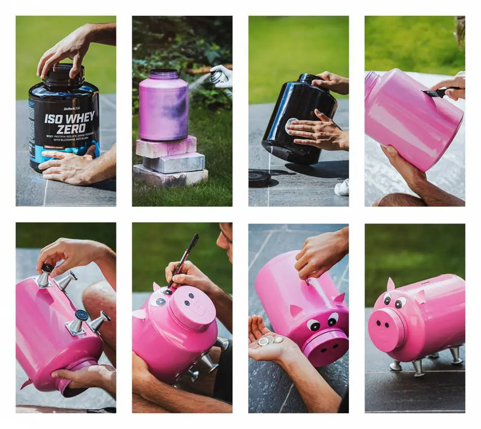 Zrób własną świnkę skarbonkę