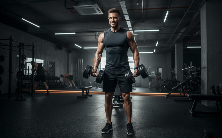 Trening siłowy jako element wspierający redukcję tkanki tłuszczowej.