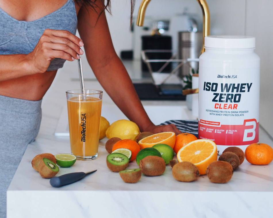 Smakowe białko dla wymagających sportowców – Iso Whey Zero Clear